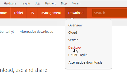 Descarga de la versión de Ubuntu para Desktops en cómo descargar Ubuntu ISO en español gratis