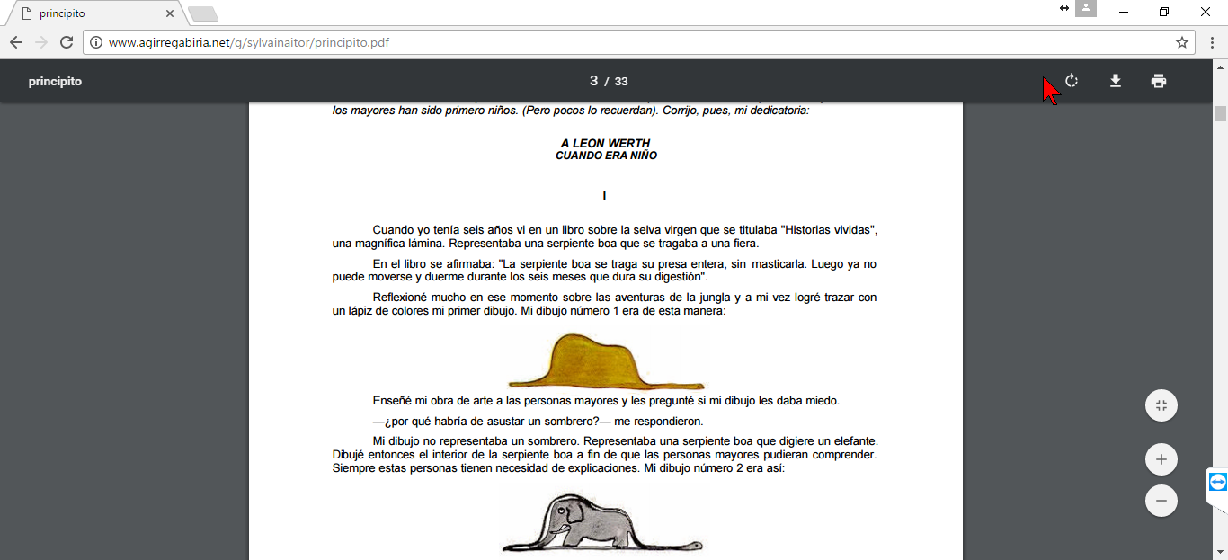 Ejemplo de lector PDF en Google Chrome en cuáles son los mejores programas para abrir archivos PDF en Windows 10
