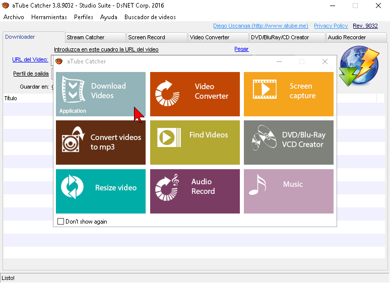 Download Videos de aTube Catcher