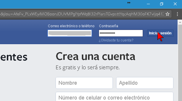 Ingresando a Facebook cómo crear una foto de portada para Facebook del tamaño ideal