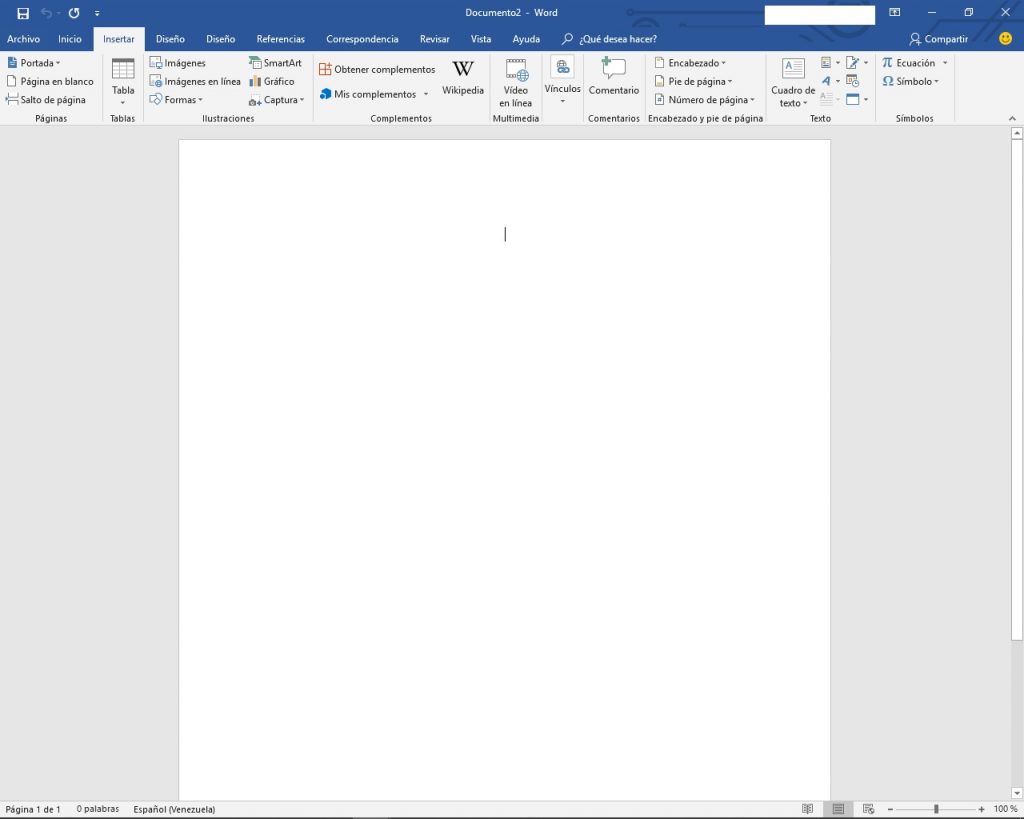 Abrir documento en cómo colocar texto sobre una imagen en Microsoft Word
