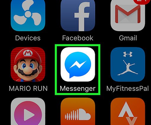 Ingresa en la app de Facebook Messenger en cómo eliminar una foto enviada a través de Messenger de Facebook