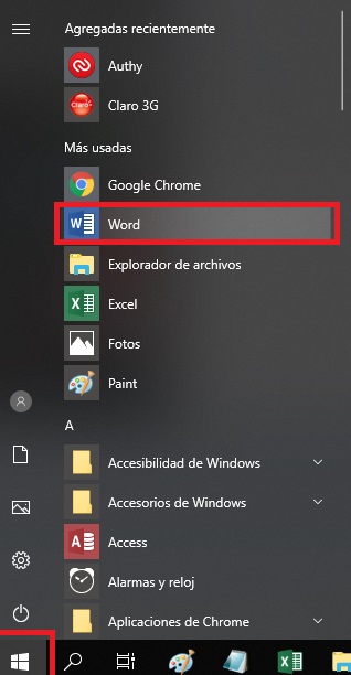 Abrir Microsoft Word en cómo quitar el fondo de una imagen usando Word