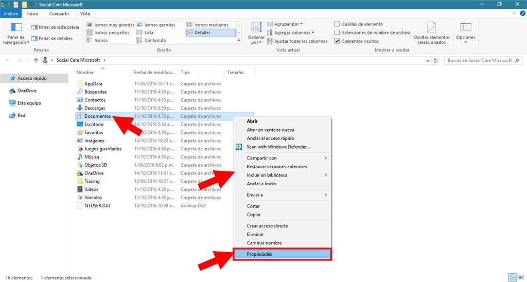 Conocer el tiempo de edición en Word desde el Explorador de archivos