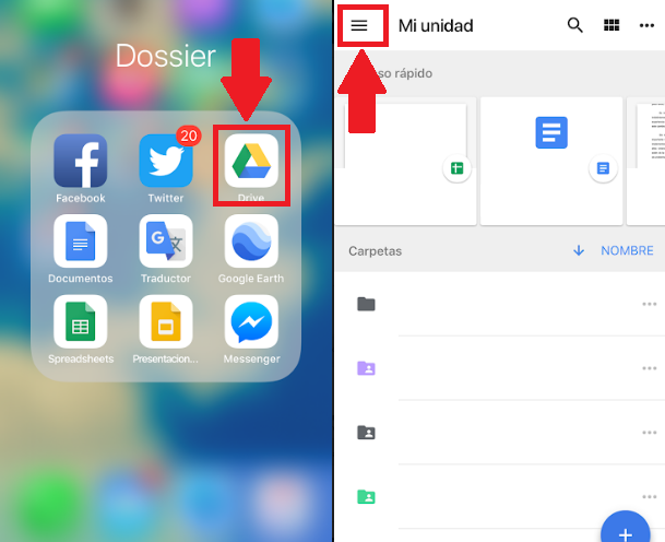 Abrir mi unidad en Drive en Cómo eliminar una copia de seguridad de WhatsApp alojada en Google Drive