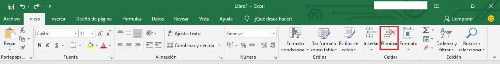 Eliminar las celdas en blanco seleccionadas en Excel