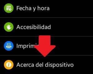 Acceder información de dispositivo Android